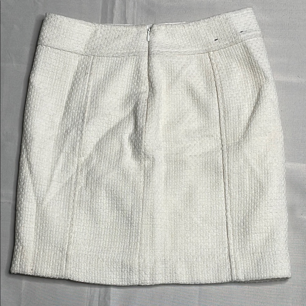 BANANA REPUBLIC Elegant Cream Skirt - Picture 7 of 8